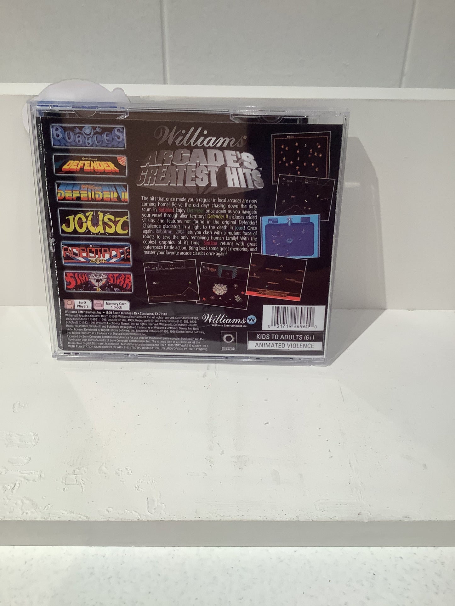 Williams Arcade's Greatest Hits - Playstation