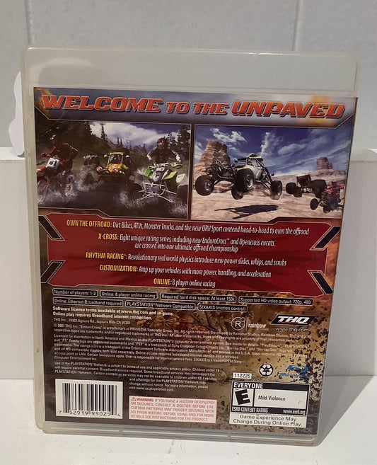MX vs ATV Untamed - Playstation 3