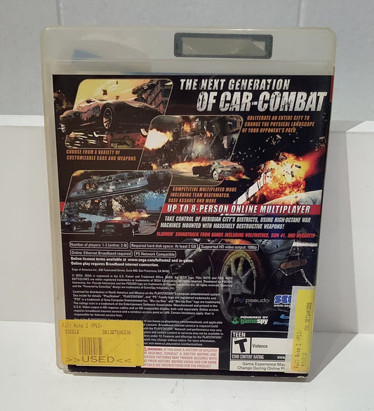 Full Auto 2 Battlelines - Playstation 3