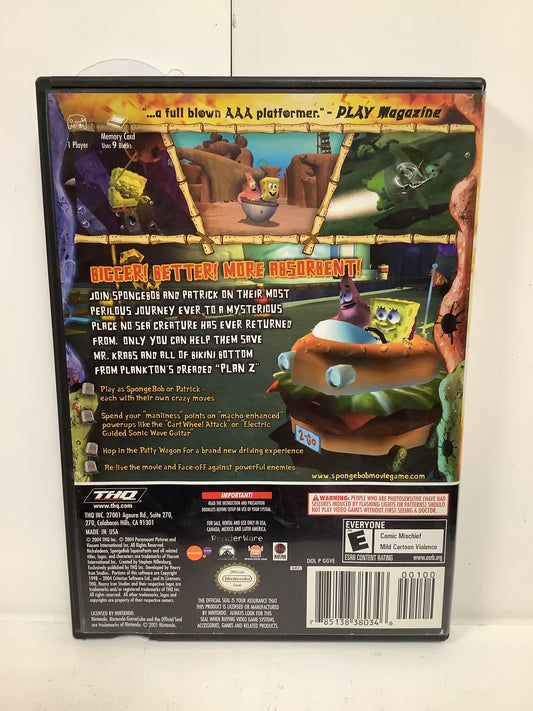 SpongeBob SquarePants The Movie - Gamecube