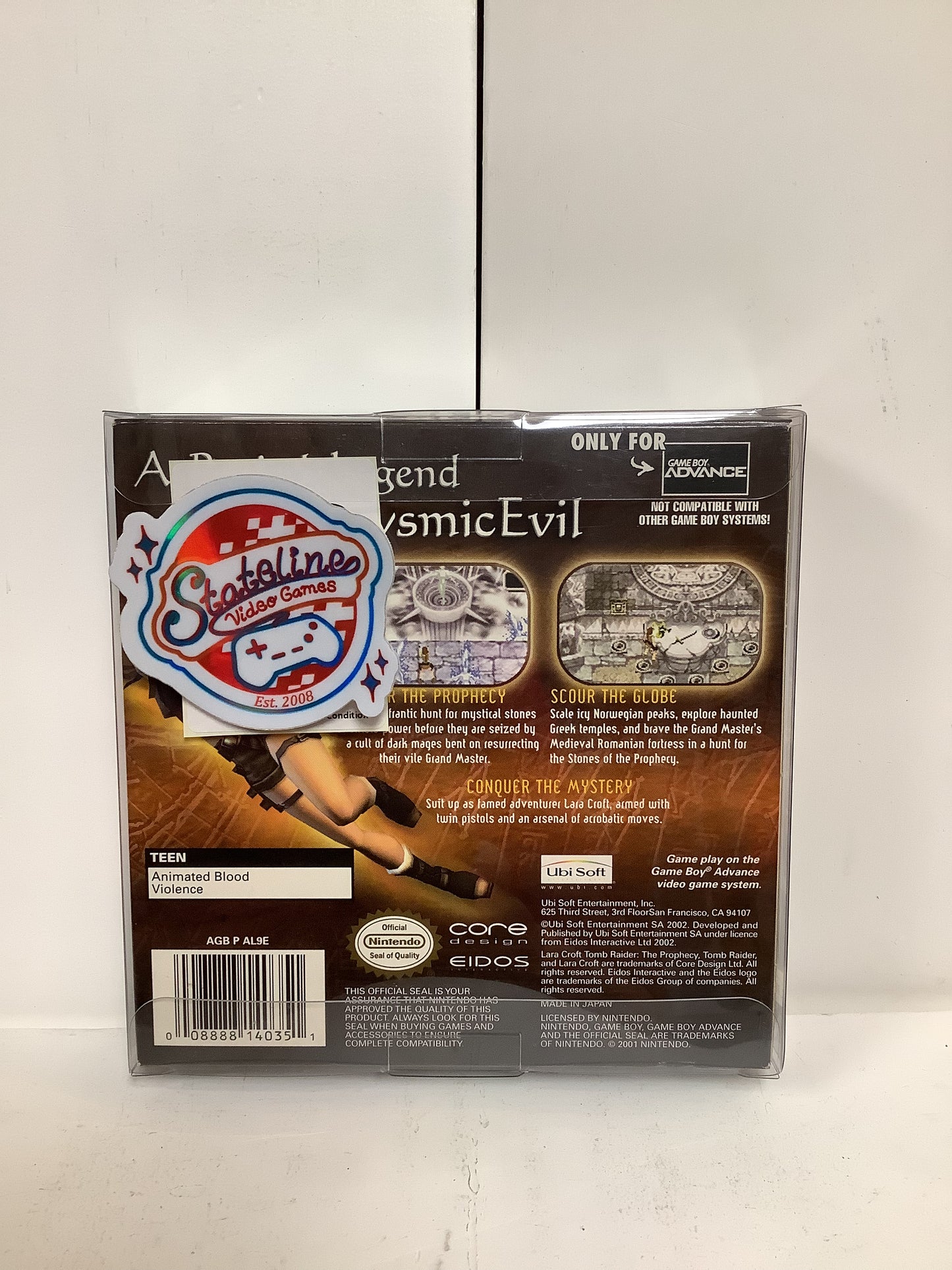 Tomb Raider the Prophecy - GameBoy Advance