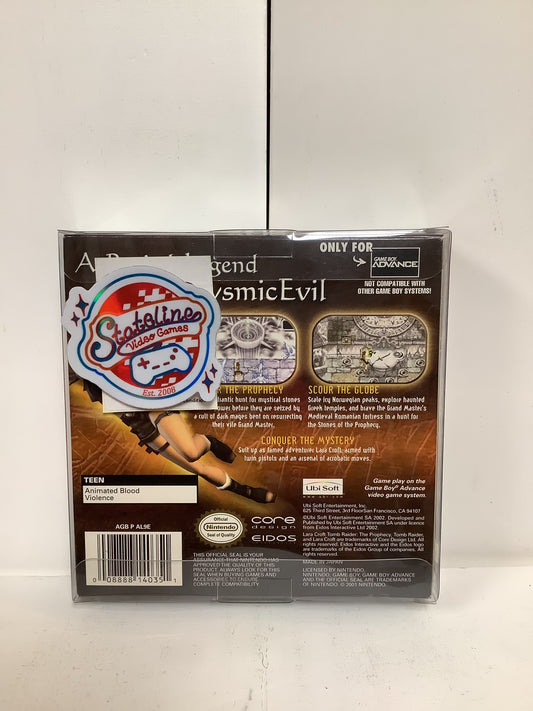 Tomb Raider the Prophecy - GameBoy Advance