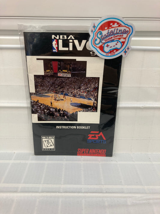 NBA Live 96 - Super Nintendo