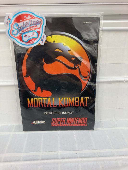 Mortal Kombat - Super Nintendo
