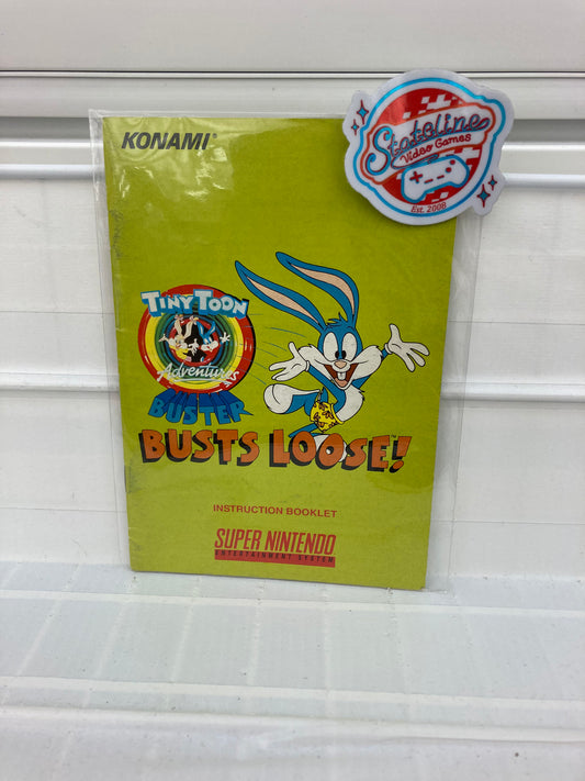 Tiny Toon Adventures Buster Busts Loose - Super Nintendo