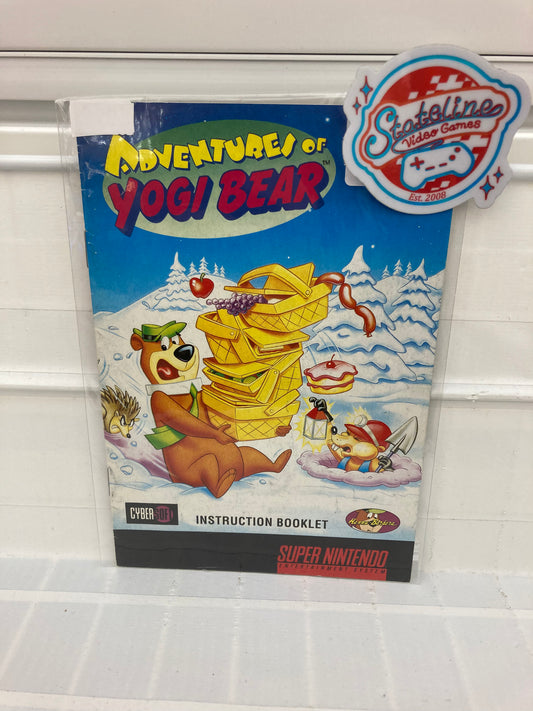 Adventures of Yogi Bear - Super Nintendo