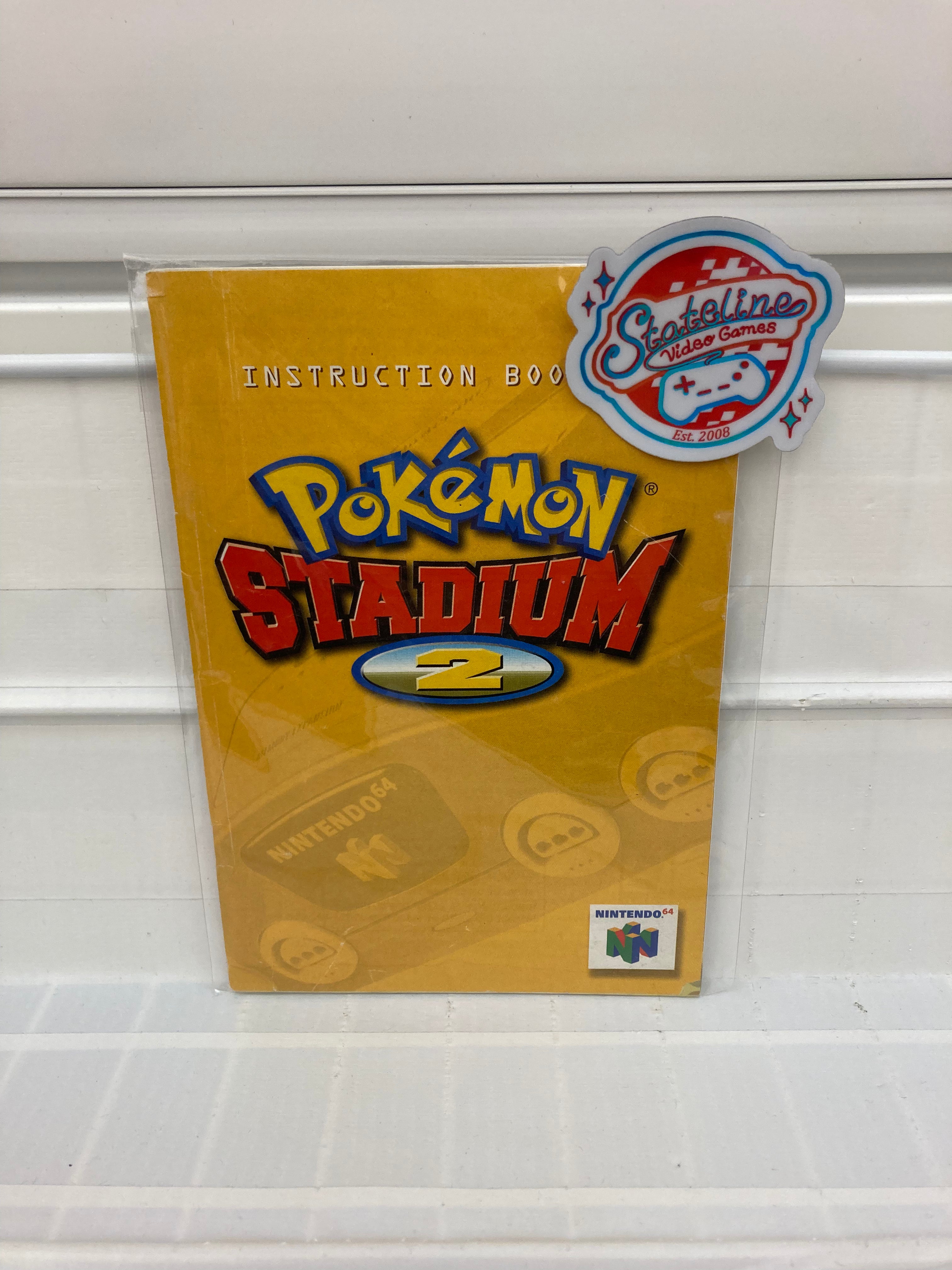 Pokemon Stadium 2 for purchases Nintendo 64