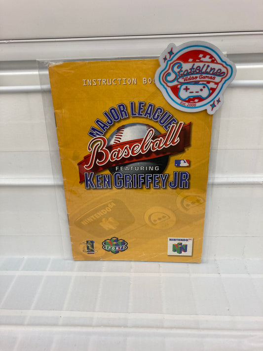 Major League Baseball Featuring Ken Griffey Jr - Nintendo 64