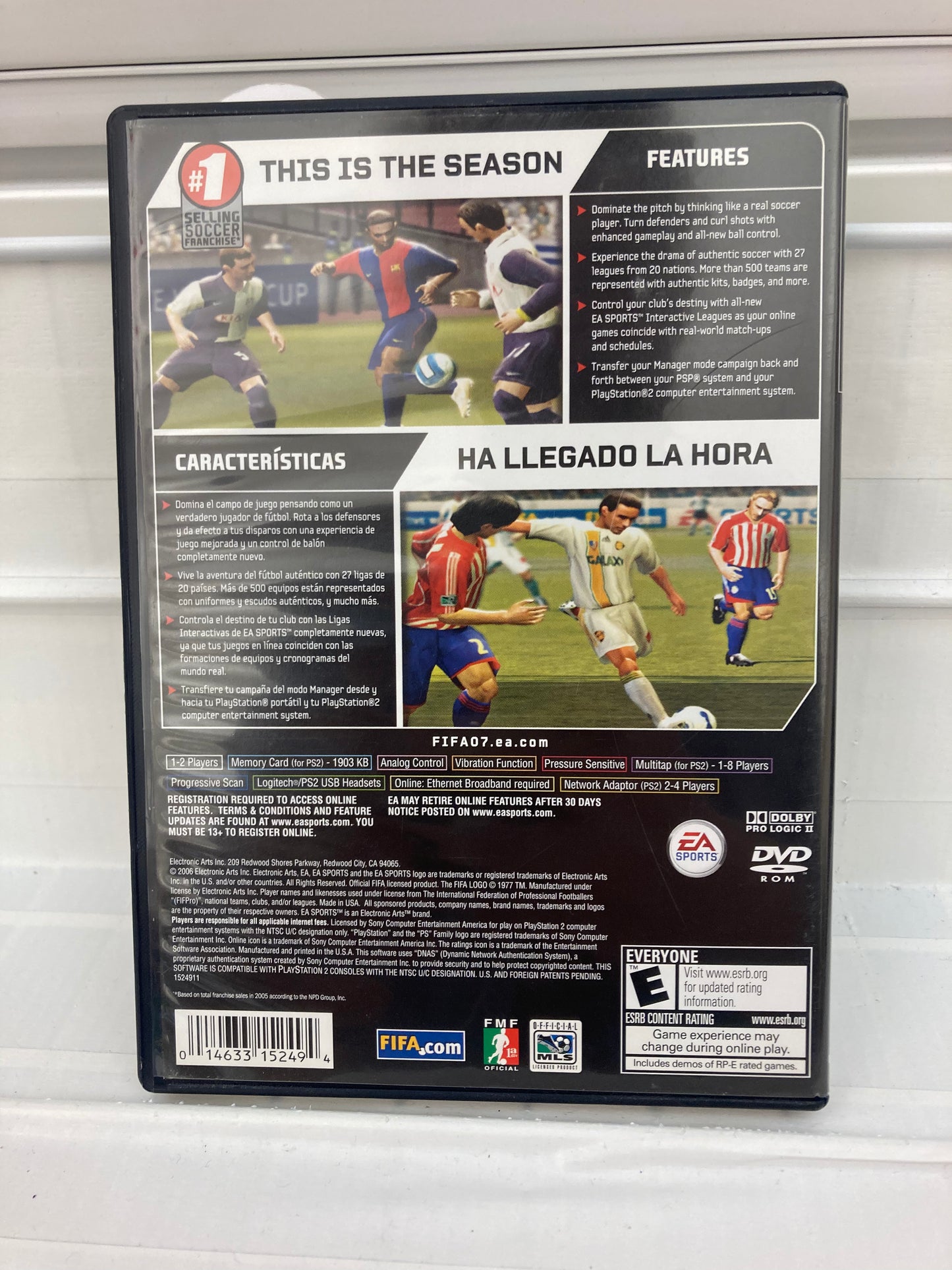 FIFA 07 - Playstation 2