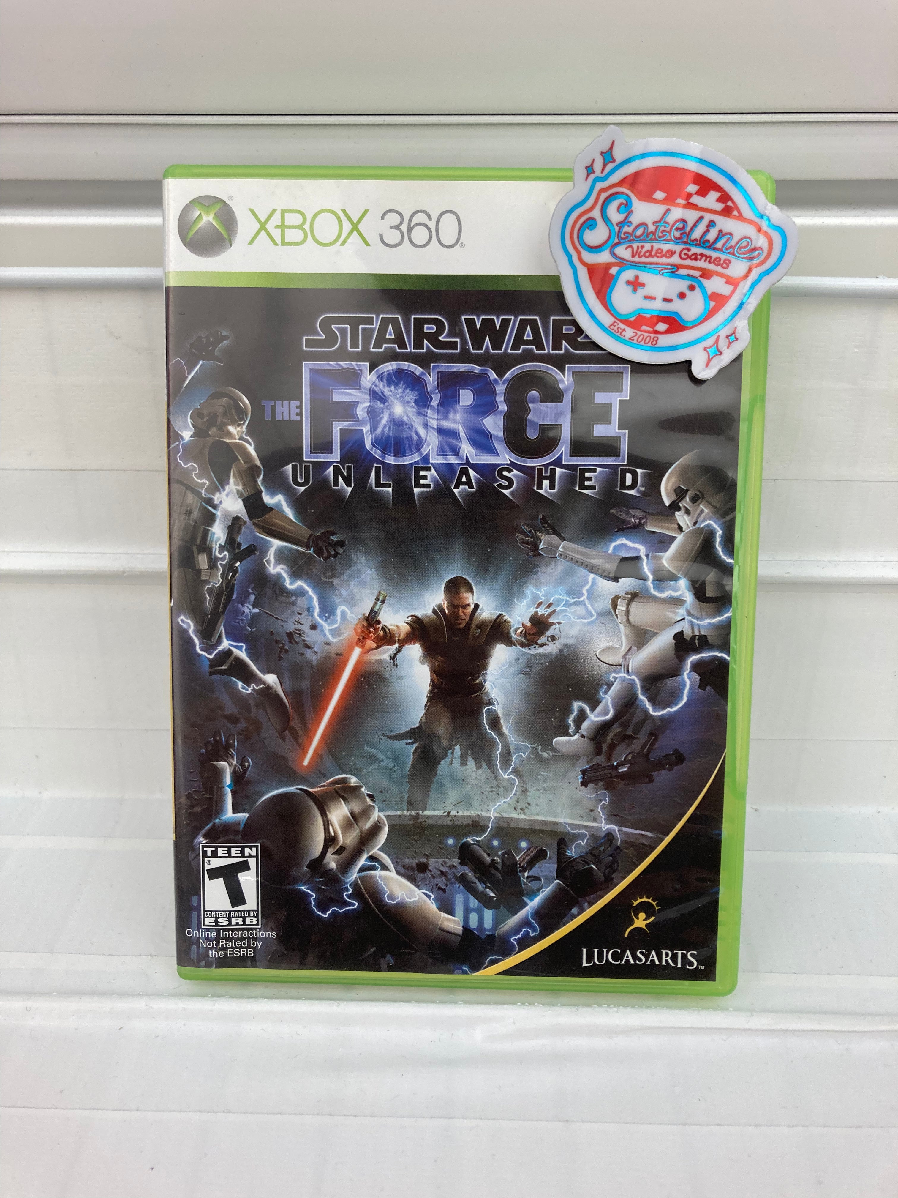 Star Wars The Force Unleashed - Xbox 360 – Stateline Video Games Inc.