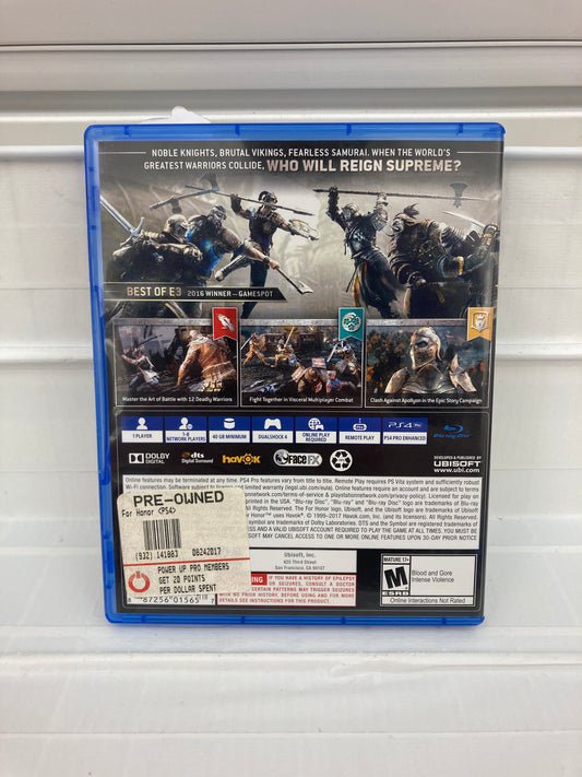 For Honor - Playstation 4