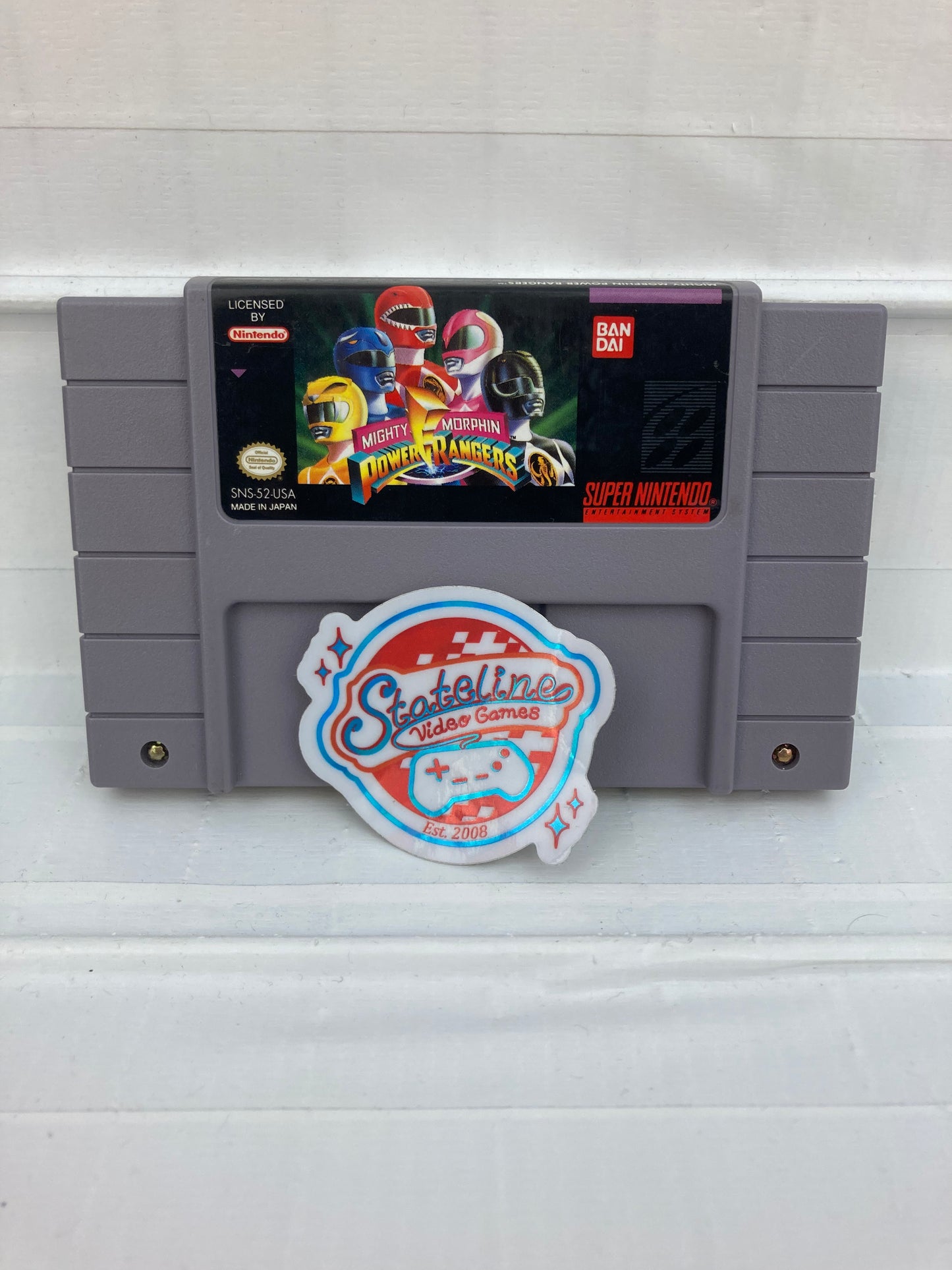 Mighty Morphin Power Rangers - Super Nintendo