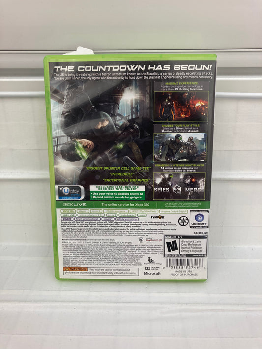 Splinter Cell: Blacklist - Xbox 360