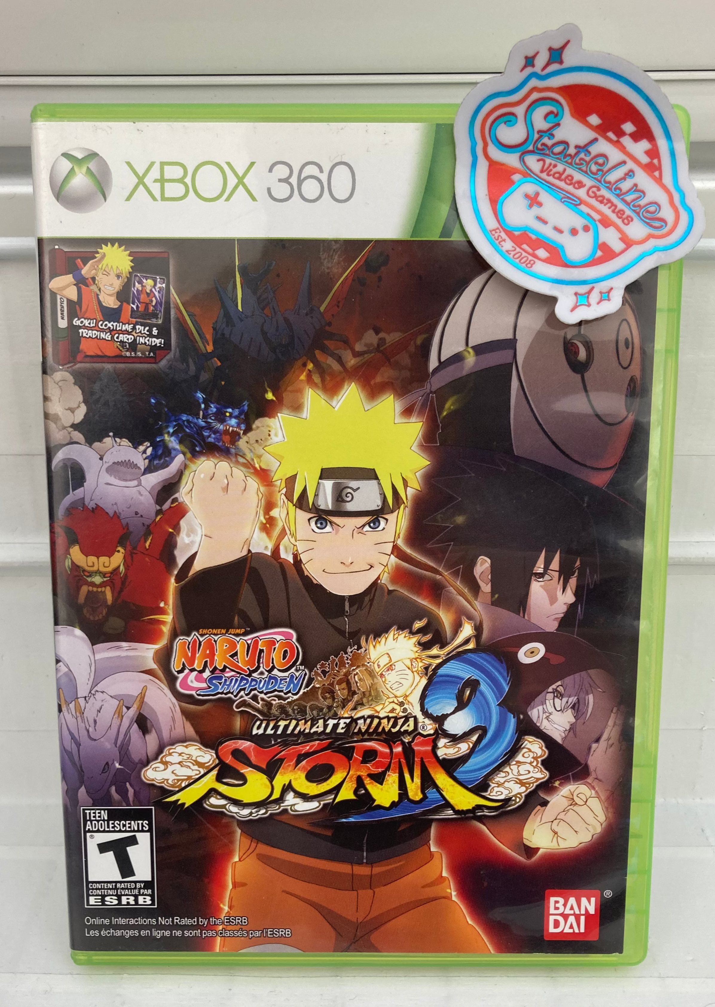 Naruto Shippuden Ultimate Ninja Storm 3 - Xbox 360 – Stateline Video Games  Inc.