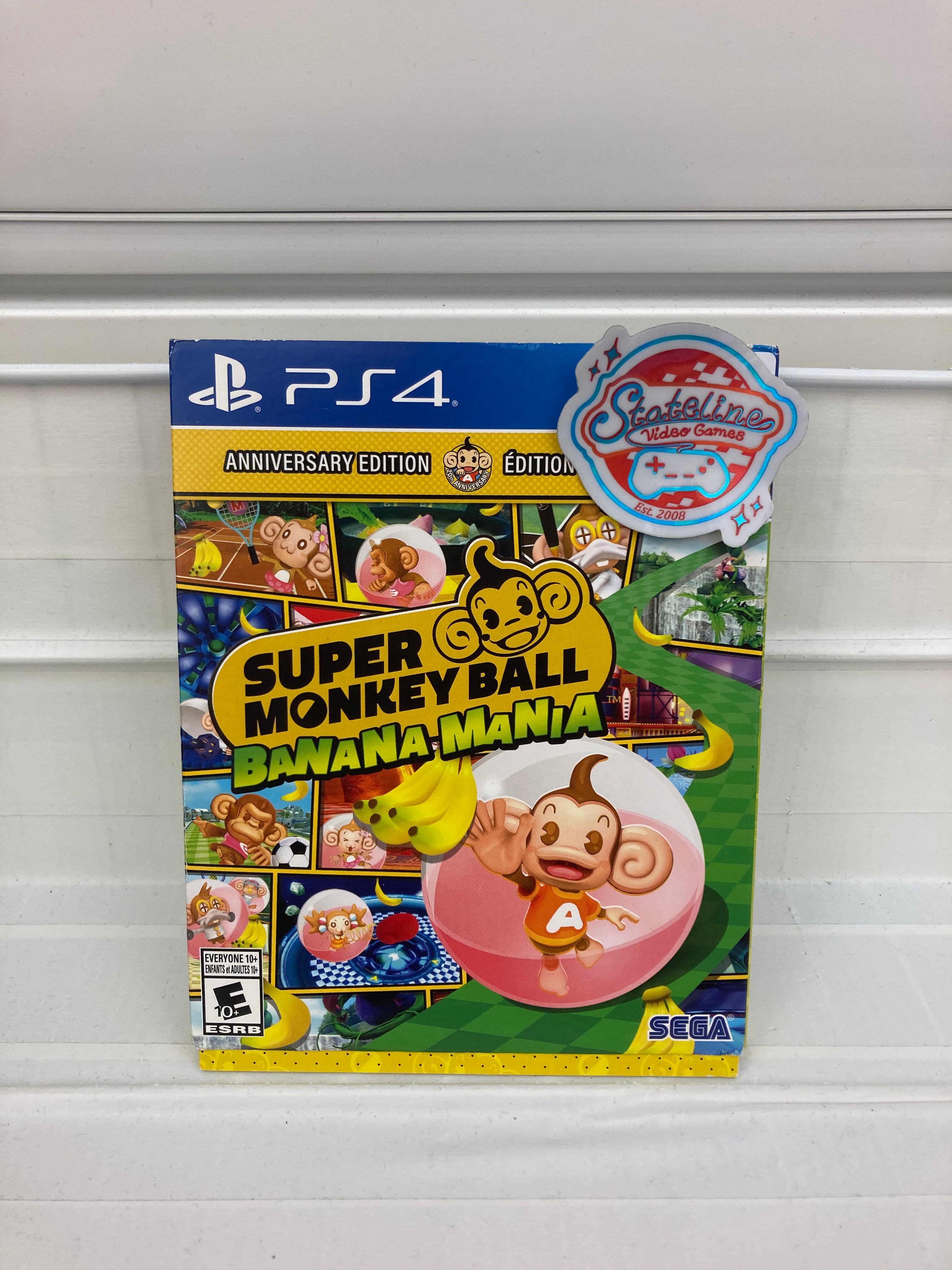 Super Monkey Ball Banana Mania [Anniversary Edition] - Playstation 4 –  Stateline Video Games Inc.