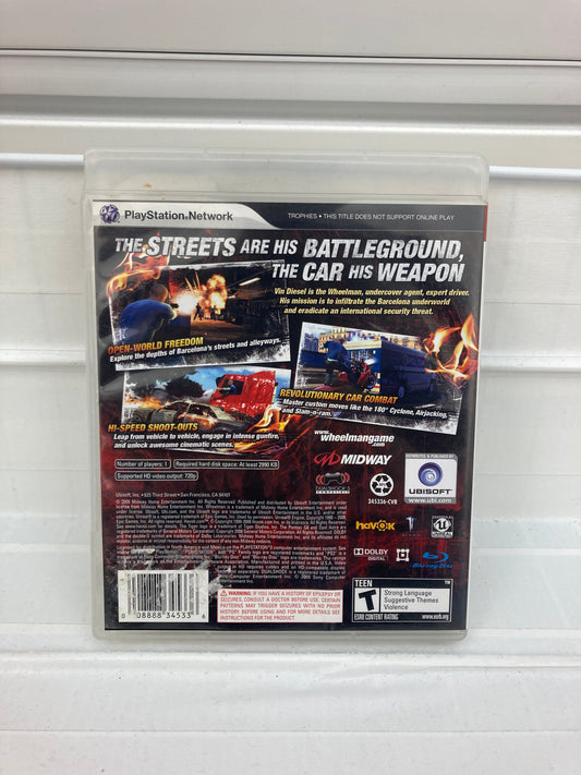 Wheelman - Playstation 3