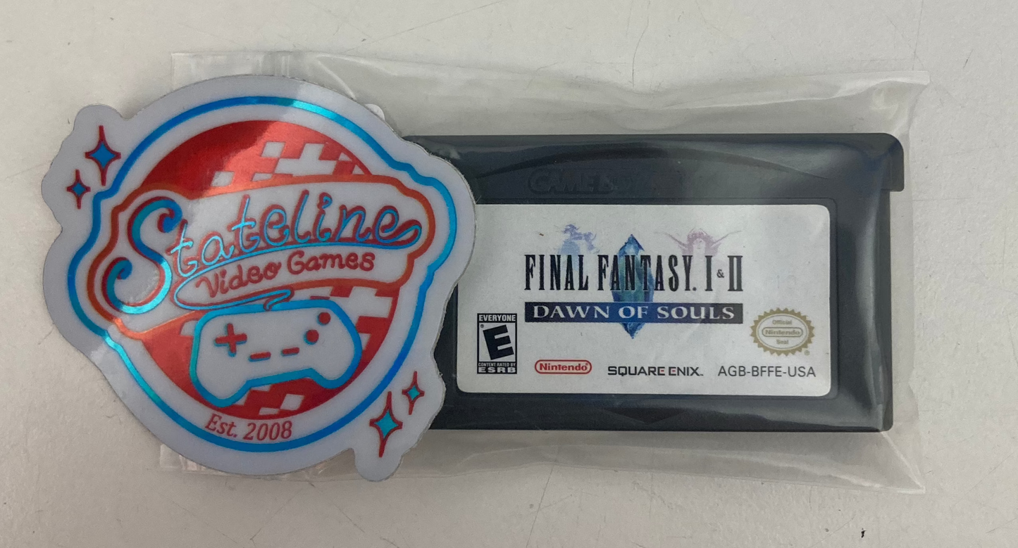 Final Fantasy I & II Dawn of Souls - GameBoy Advance