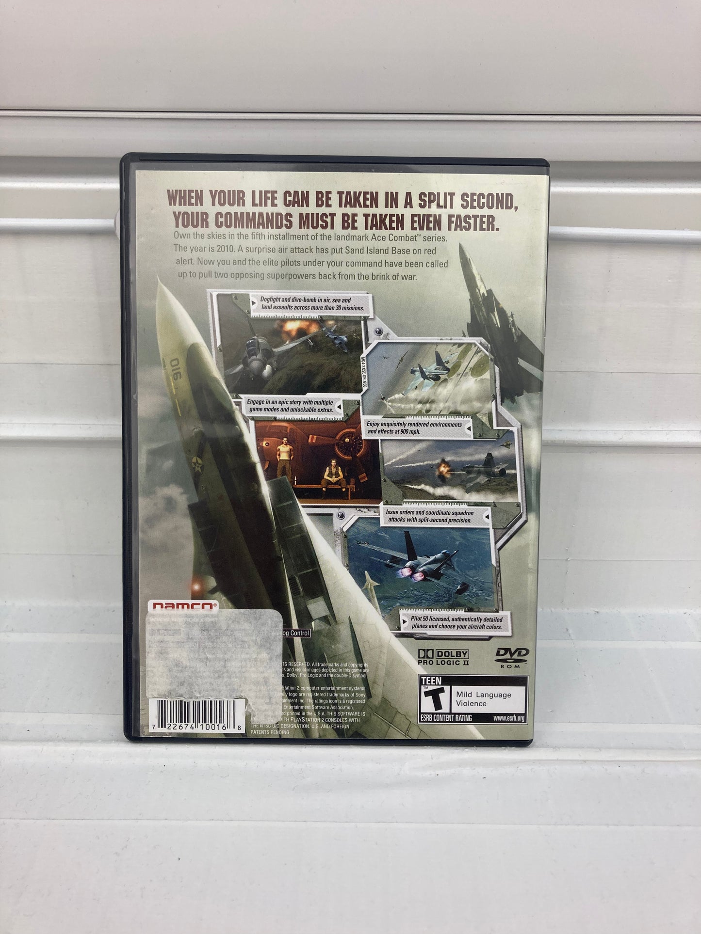 Ace Combat 5 Unsung War - Playstation 2