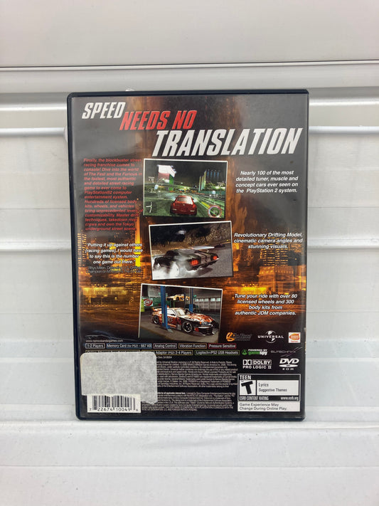 Fast and the Furious - Playstation 2