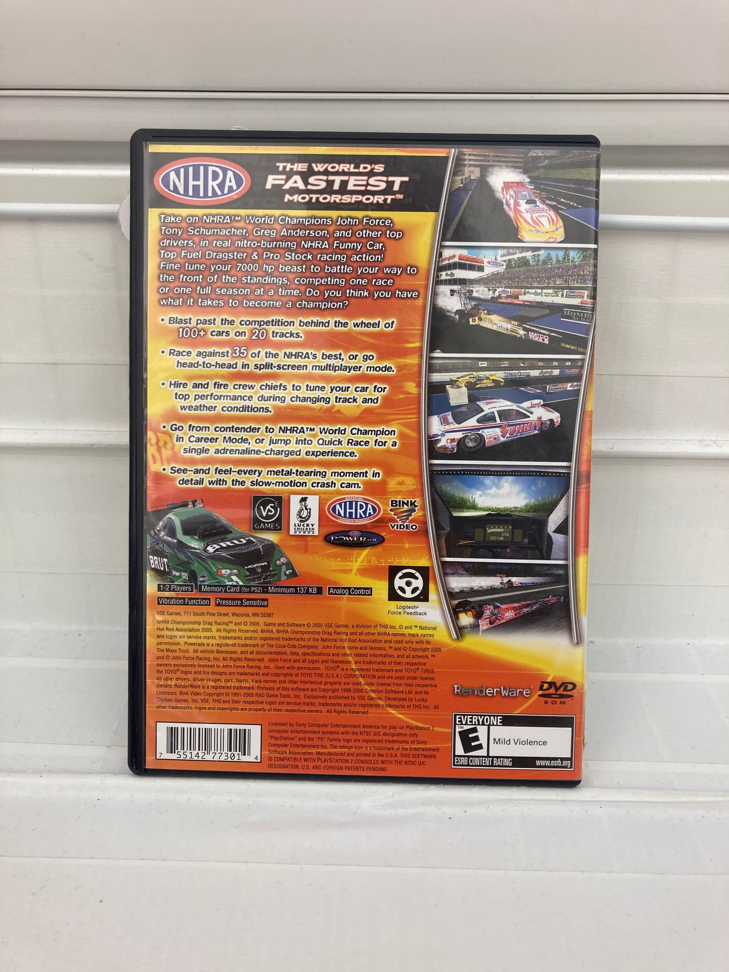 NHRA Championship Drag Racing - Playstation 2