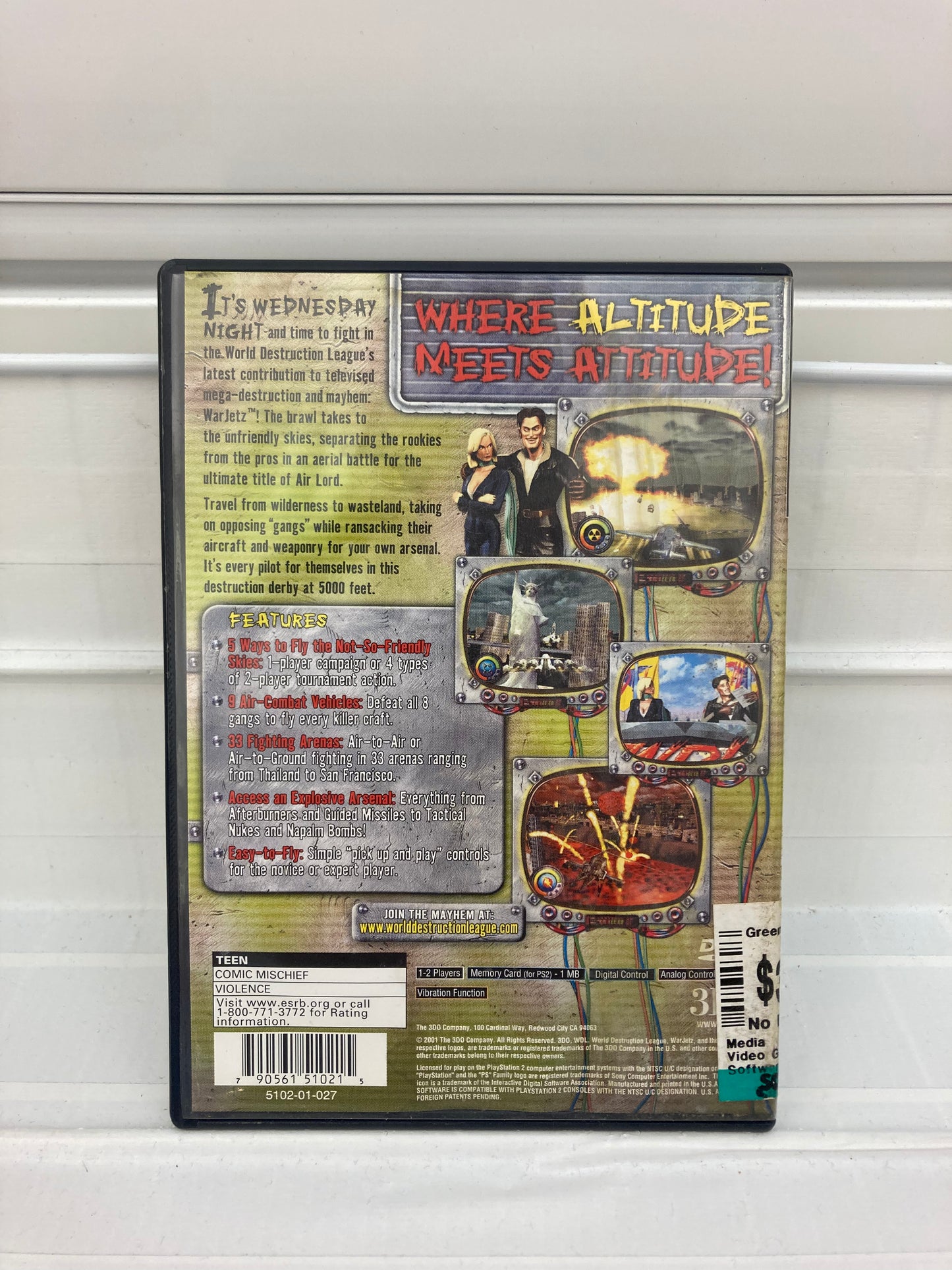 War Jetz - Playstation 2