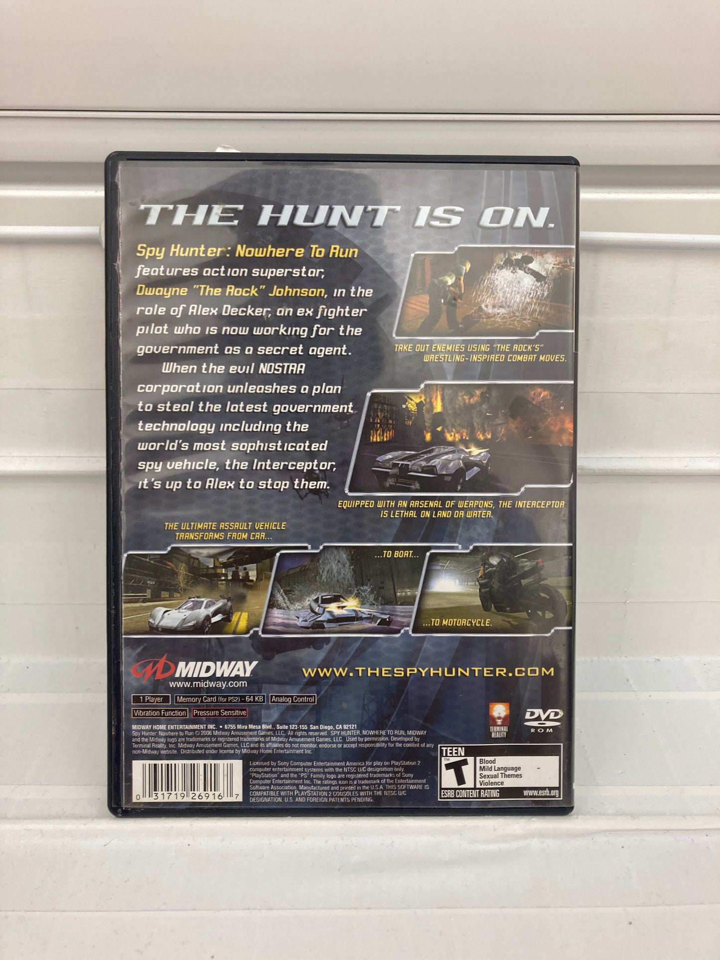 Spy Hunter Nowhere to Run - Playstation 2