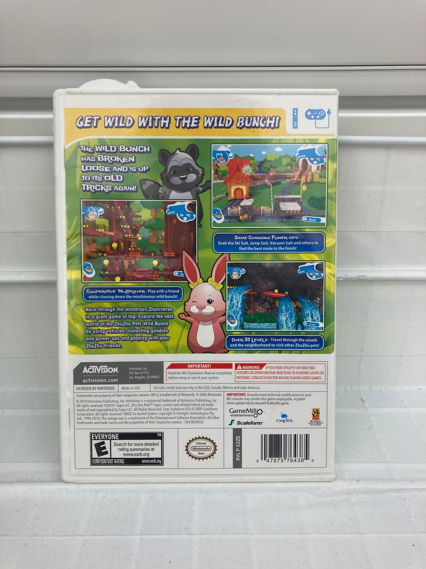 Zhu Zhu Pets 2: Featuring The Wild Bunch - Wii