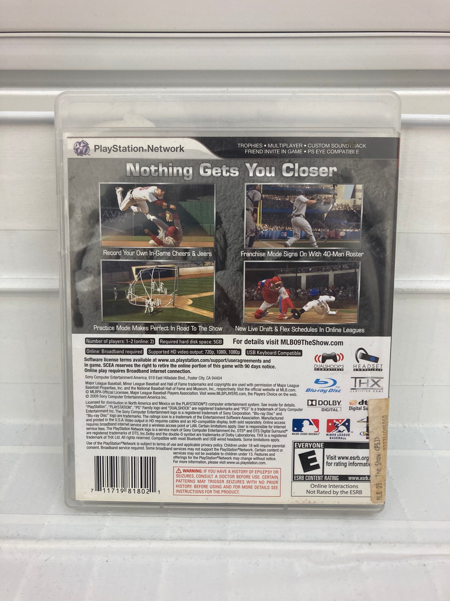 MLB 09: The Show - Playstation 3