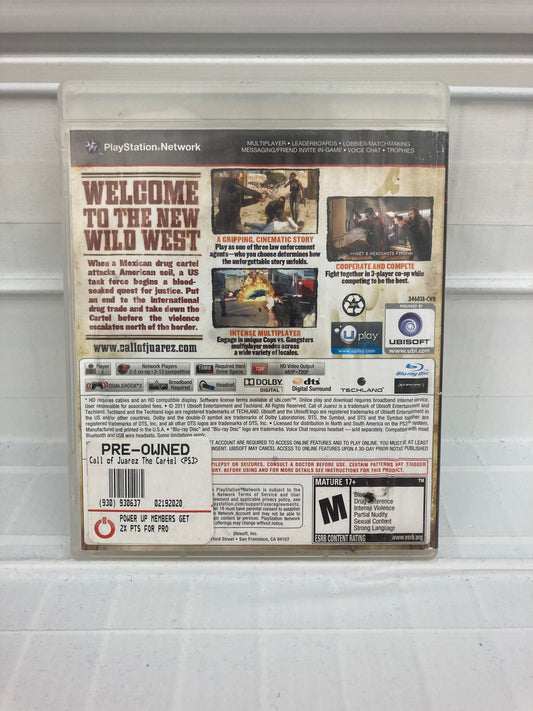 Call of Juarez: The Cartel - Playstation 3