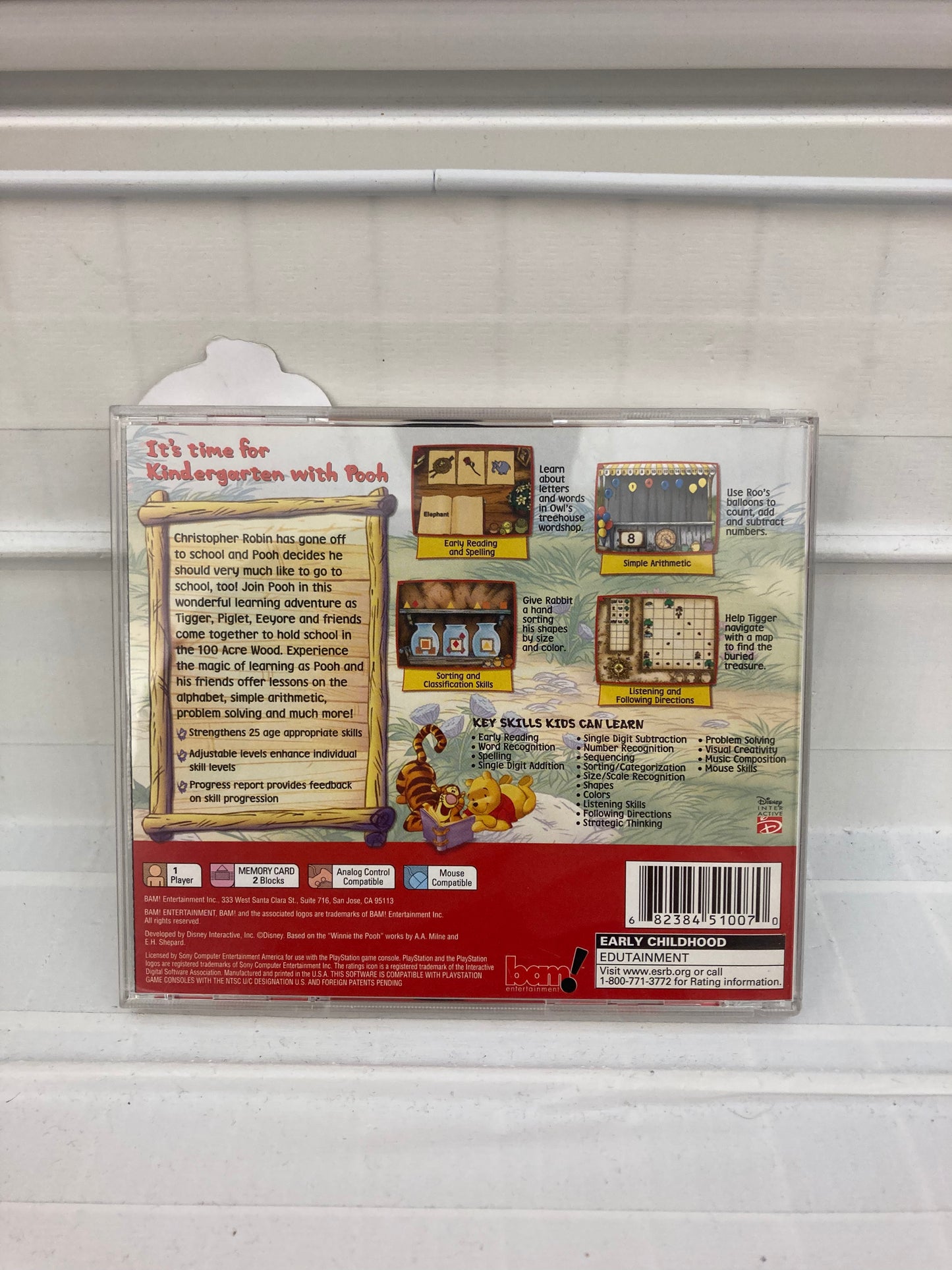 Winnie The Pooh Kindergarden - Playstation