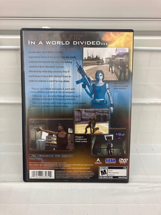 Headhunter Redemption - Playstation 2