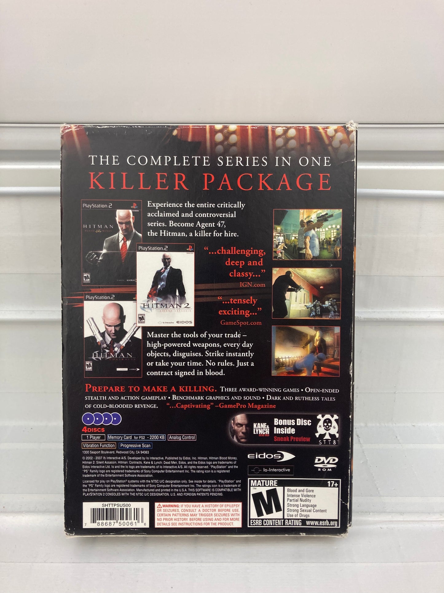 Hitman Trilogy - Playstation 2