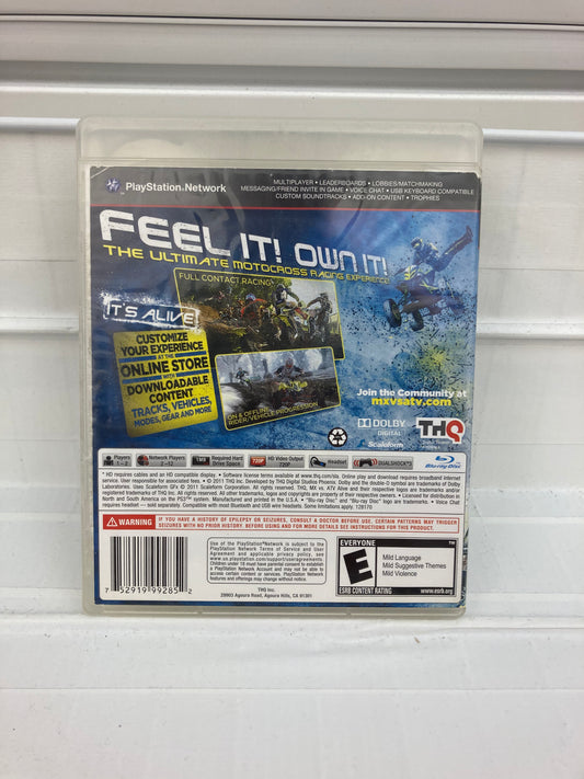 MX vs. ATV Alive - Playstation 3