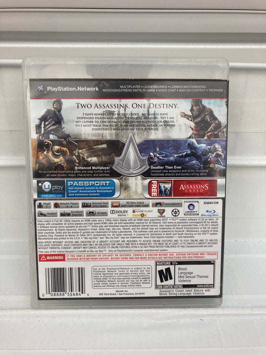 Assassin's Creed: Revelations - Playstation 3