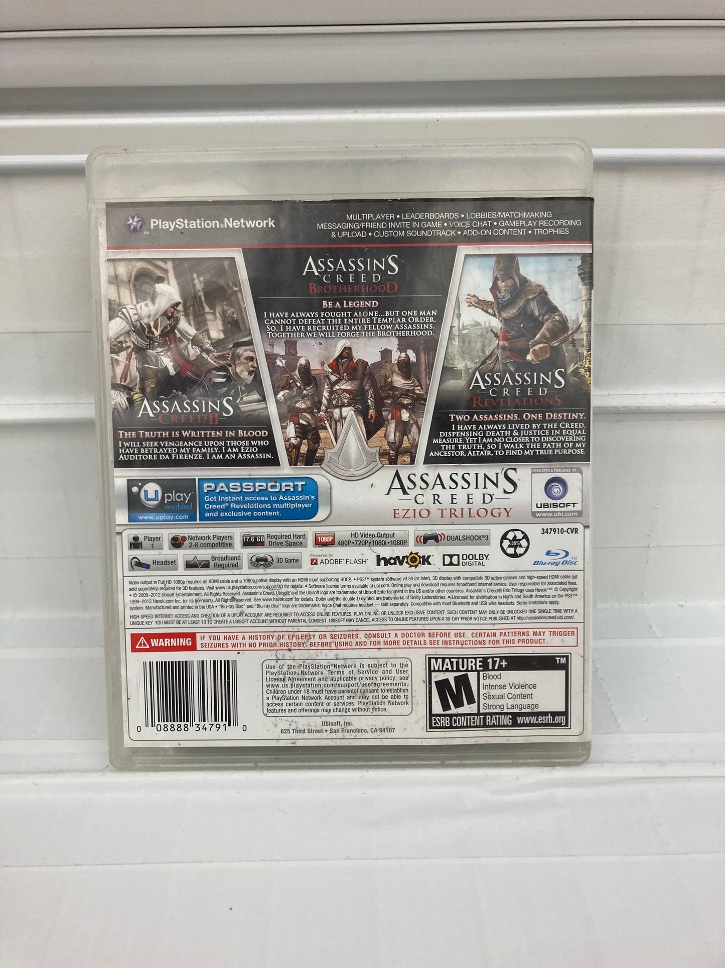 Assassin's Creed: Ezio Trilogy - Playstation 3