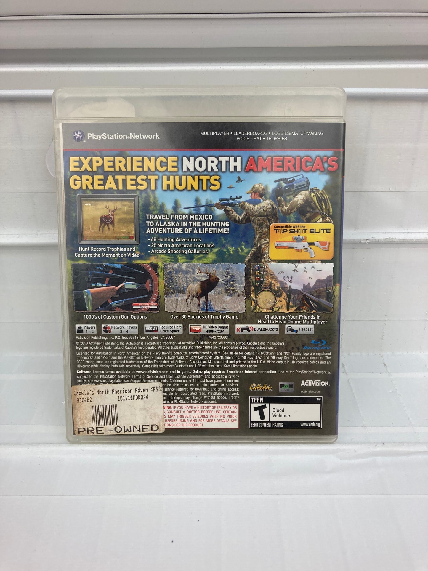 Cabela's North American Adventures - Playstation 3