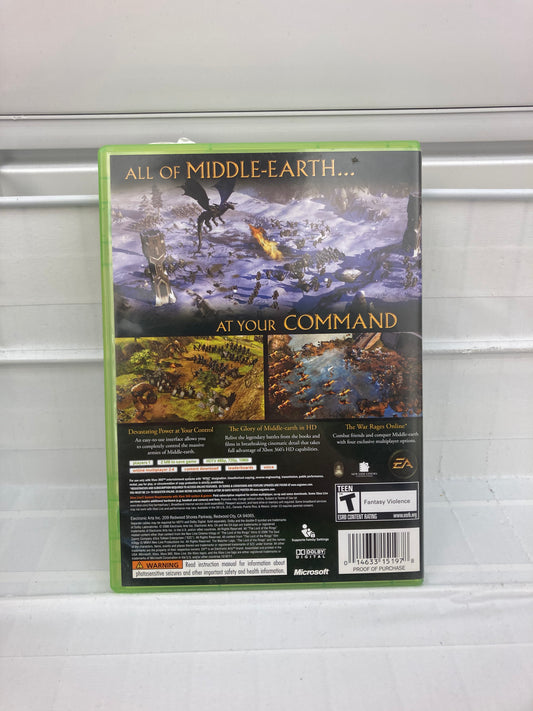 Lord of the Rings Battle for Middle Earth II - Xbox 360