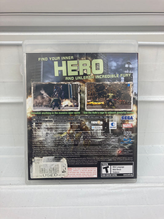 The Incredible Hulk - Playstation 3