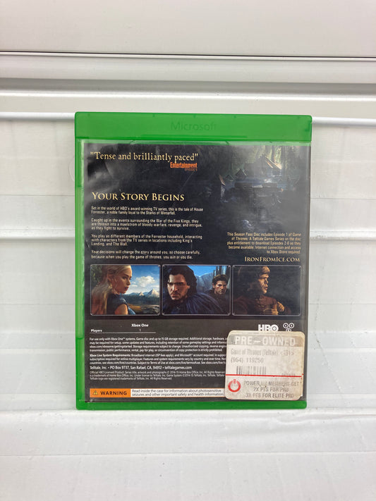 Game of Thrones A Telltale Games Series - Xbox One