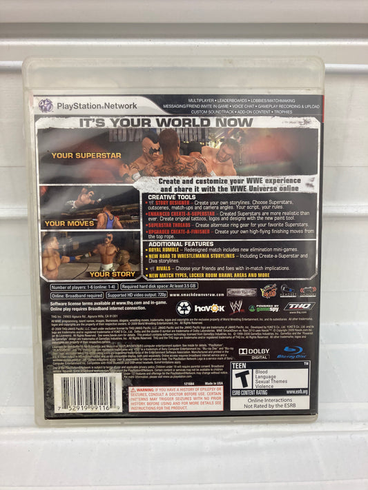 WWE Smackdown vs. Raw 2010 - Playstation 3