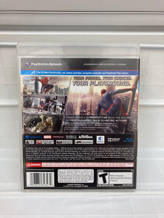 Amazing Spiderman - Playstation 3