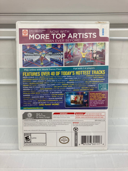 Just Dance 2015 - Wii
