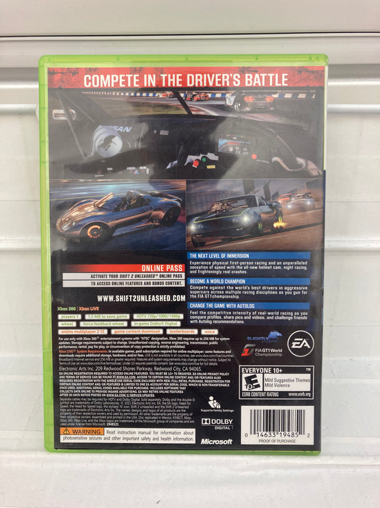 Shift 2 Unleashed - Xbox 360