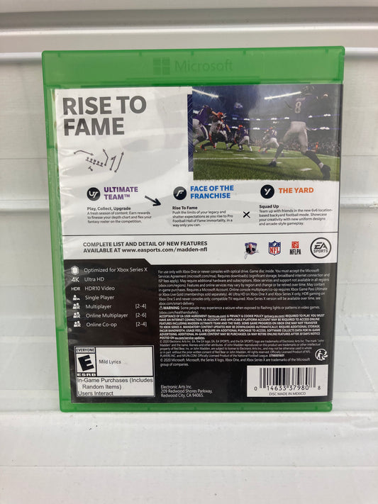 Madden NFL 21 - Xbox One