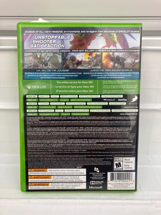 Earth Defense Force 2025 - Xbox 360