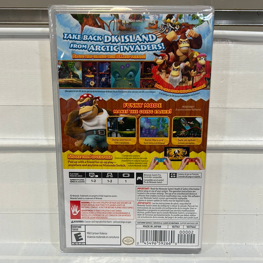 Donkey Kong Country Tropical Freeze - Nintendo Switch