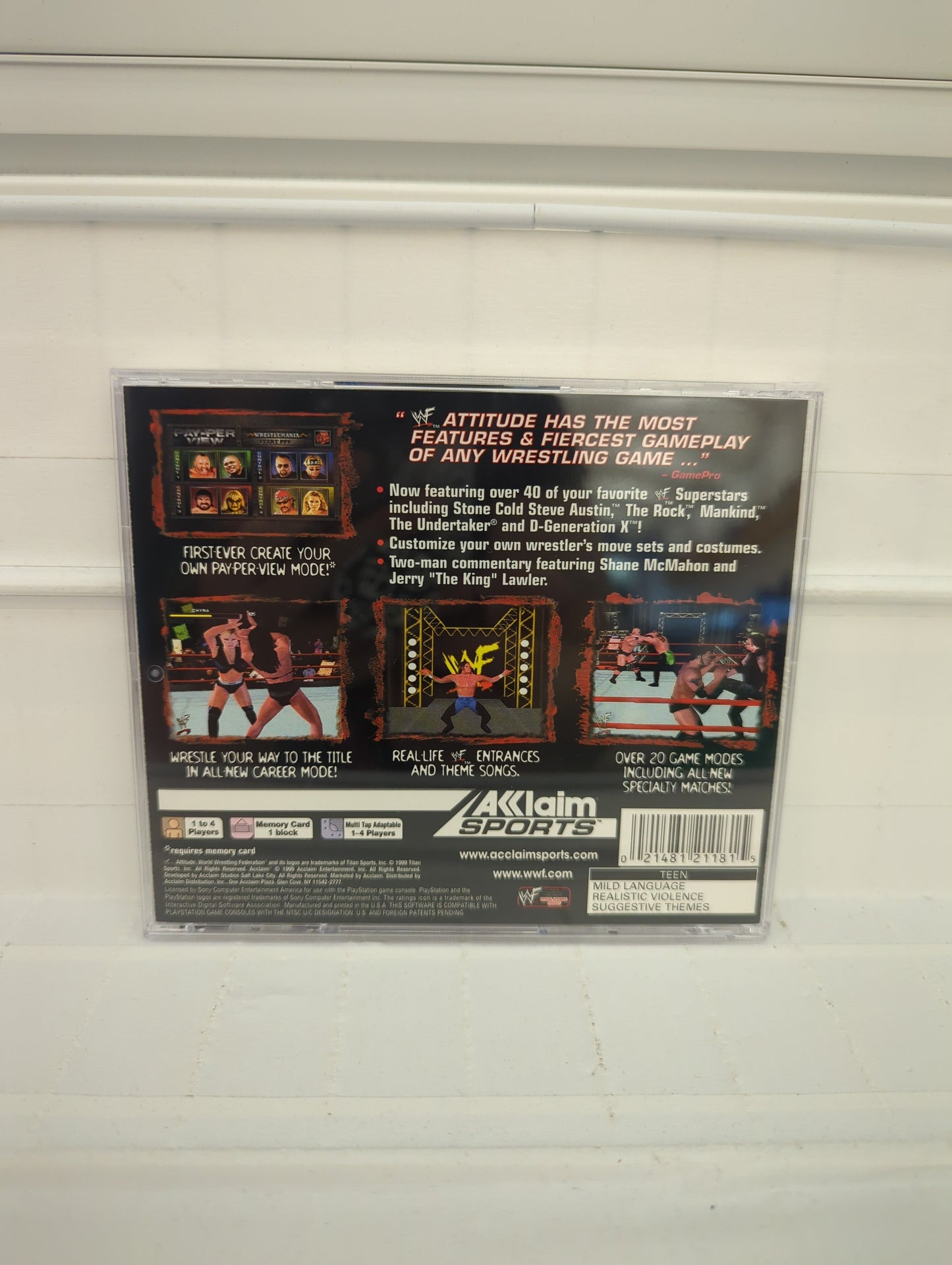WWF Attitude - Playstation