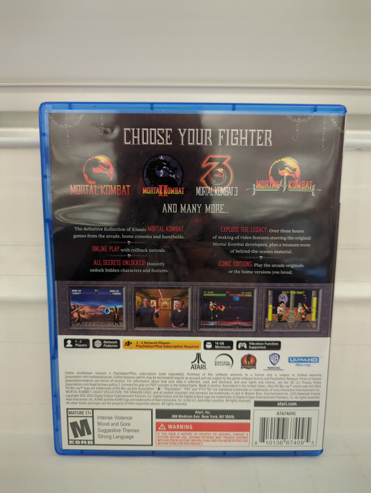 Mortal Kombat: Legacy Kollection - Playstation 5