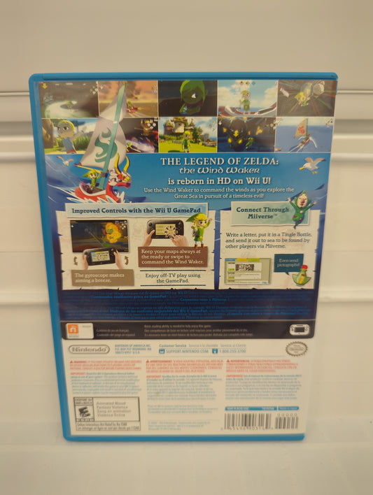 Zelda Wind Waker HD - Wii U