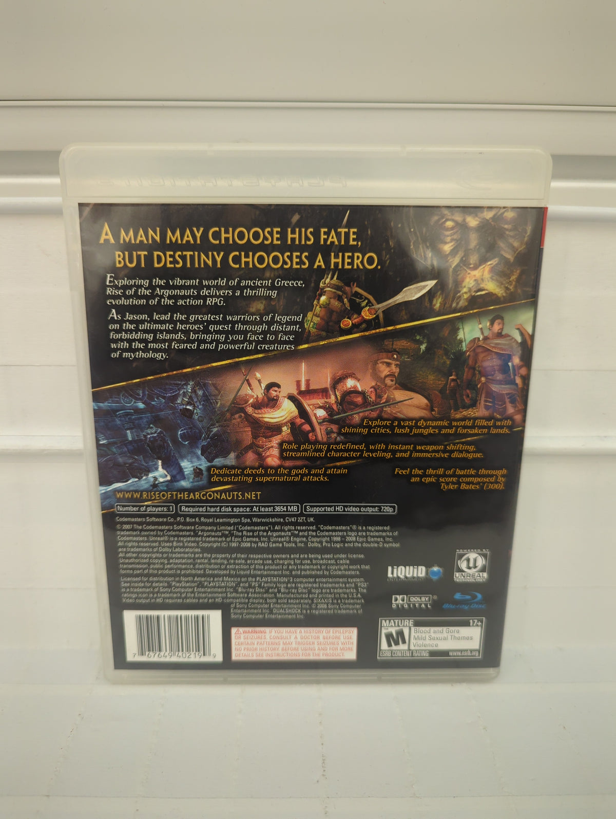 Rise of the Argonauts - Playstation 3